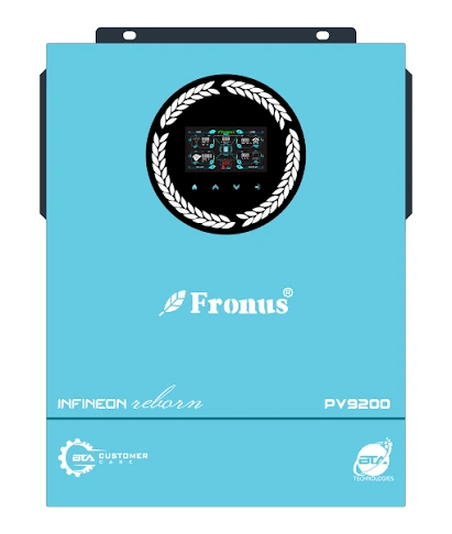 Fronus Infineon Reborn PV9200 Hybrid Solar Inverter (8.2kW / 9.2kW Pure Sine Wave)