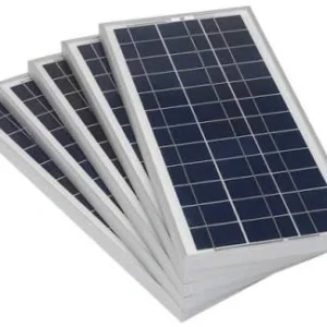High-Efficiency Polycrystalline Solar Panel Bundle (Set of 5) - 100W / 150W
